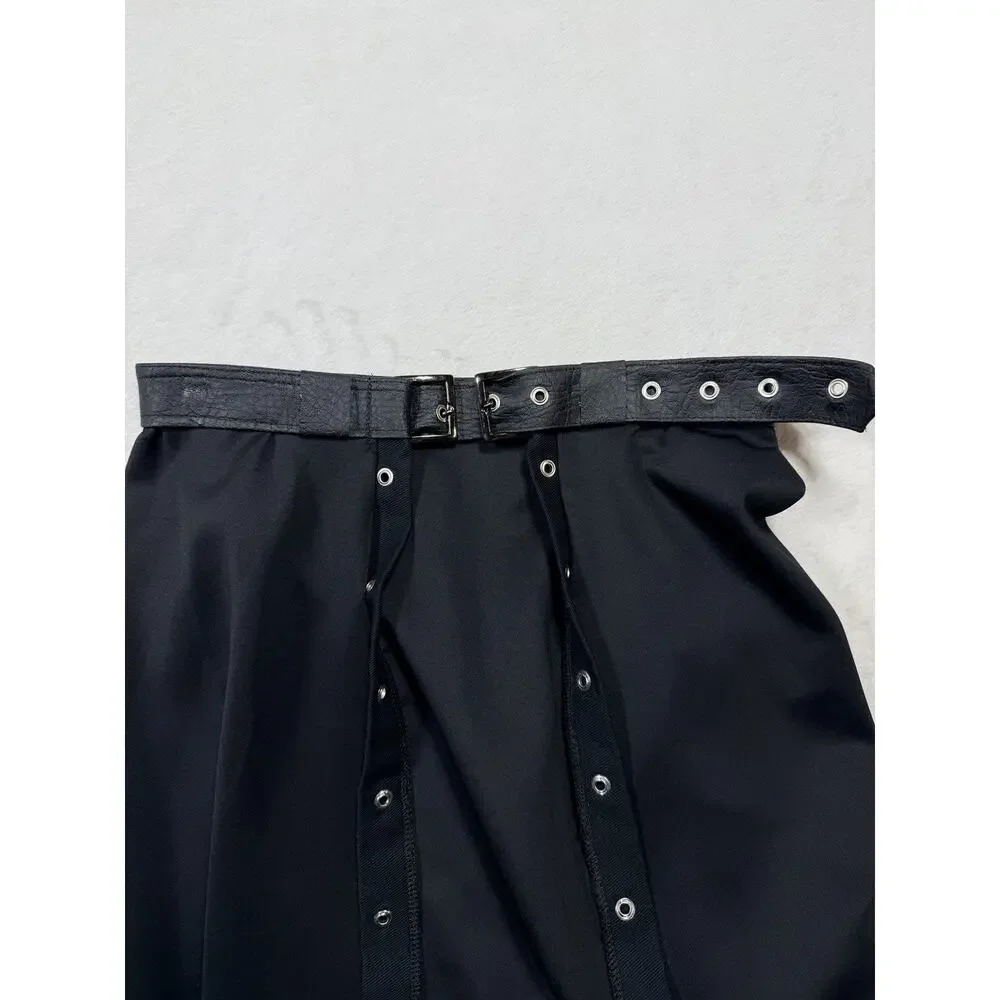 Mala Noche Celestial Skirt Jet Black Dark Academia Indie Sleaze Boutique 26